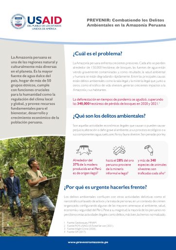 PREVENIR: Combatiendo los Delitos Ambientales en la Amazonía Peruana
