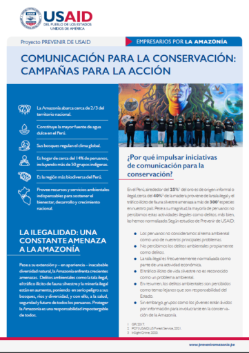 Comunicación para la conservación: campañas para la acción